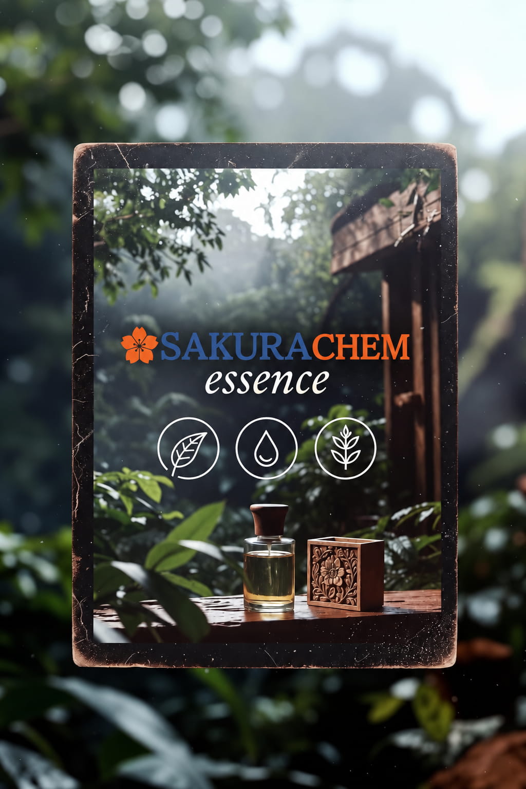 Orman temalı Sakurachem Essence marka kompozisyonu